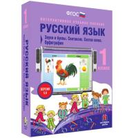 Русский язык 1 класс. Звуки и буквы. Синтаксис. Состав слова. Орфография