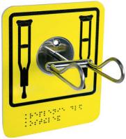 Крючок для костылей